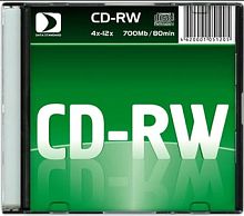 CD-RW диск Data Standard 700Mb 12x Data Standard slim