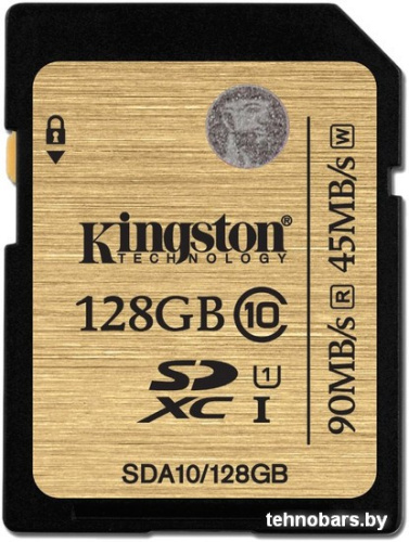 Карта памяти Kingston SDHC Ultimate UHS-I U1 (Class 10) 128GB (SDA10/128GB) фото 3