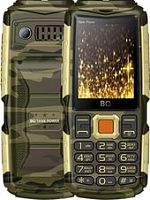 Мобильный телефон BQ-Mobile BQ-2430 Tank Power (камуфляж/золотистый)