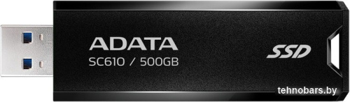 Внешний накопитель ADATA SC610 500GB SC610-500G-CBK/RD фото 4