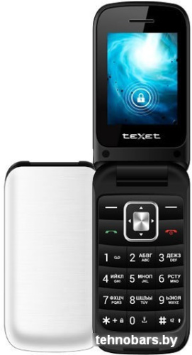 Кнопочный телефон TeXet TM-422 (белый) фото 3