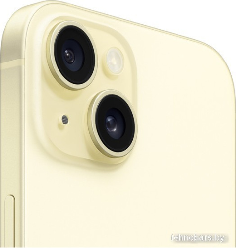 Смартфон Apple iPhone 15 256GB (желтый) фото 5