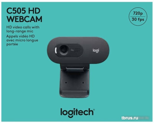 Веб-камера Logitech C505 фото 6