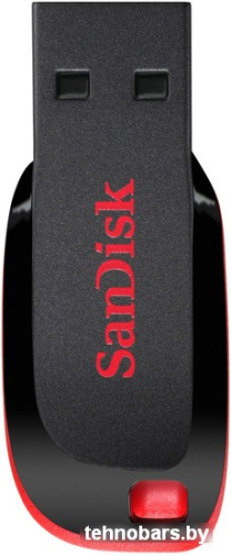 USB Flash SanDisk Cruzer Blade Black 64GB (SDCZ50-064G-B35) фото 3