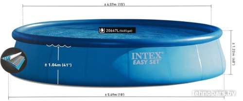 Надувной бассейн Intex Easy Set 26176NP (549х122) фото 4