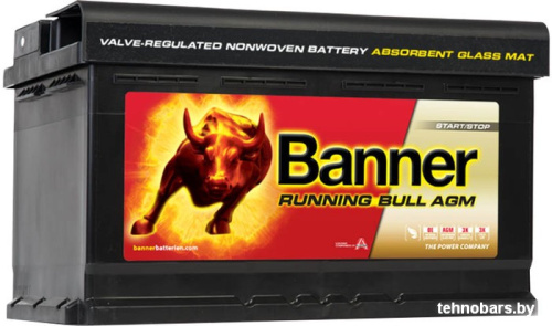 Автомобильный аккумулятор Banner Running Bull AGM 580 01 (80 А/ч) фото 3