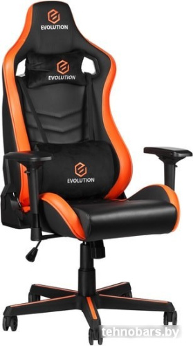 Кресло Evolution Avatar M (черный/оранжевый) фото 3