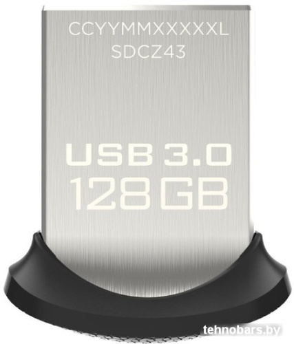 USB Flash SanDisk Ultra Fit 128GB (SDCZ43-128G-G46) фото 3
