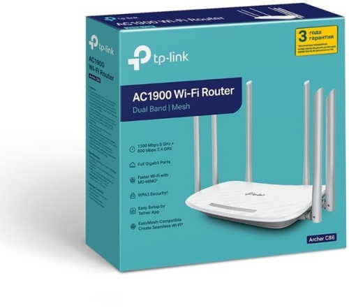 Wi-Fi роутер TP-Link Archer C86 фото 5