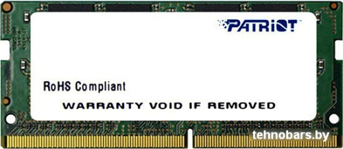 Оперативная память Patriot Signature Line 8GB DDR4 SODIMM PC4-21300 PSD48G266681S фото 3