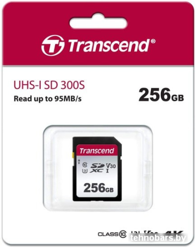 Карта памяти Transcend SDHC 300S 256GB фото 4