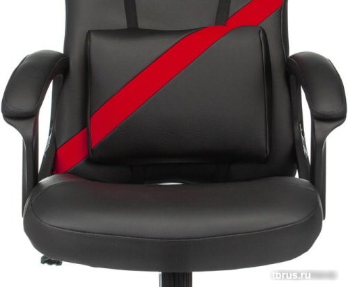 Кресло Бюрократ Zombie Driver (черный/красный) фото 7