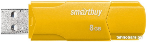 USB Flash SmartBuy Clue 8GB (желтый) фото 3
