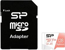 Карта памяти Silicon-Power Superior A1 microSDXC SP128GBSTXDV3V20SP 128GB