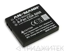 Аккумулятор для фотоаппарата Panasonic CGA-S008 Ansmann 5044183