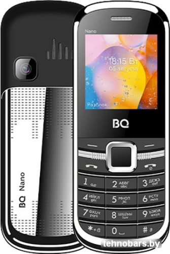 Мобильный телефон BQ-Mobile BQ-1415 Nano (черный/серебристый) фото 3