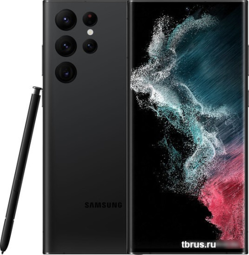 Смартфон Samsung Galaxy S22 Ultra 5G SM-S908B/DS 8GB/128GB (черный фантом) фото 3