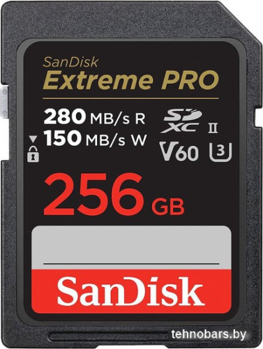 Карта памяти SanDisk Extreme PRO SDXC SDSDXEP-256G-GN4IN 256GB фото 3