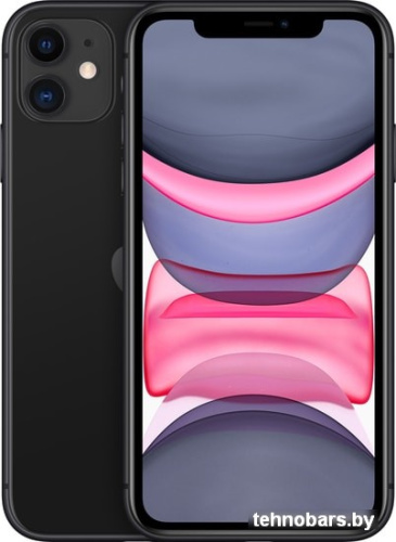 Смартфон Apple iPhone 11 128GB (черный) фото 3