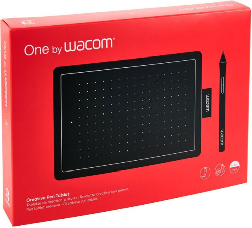 Графический планшет Wacom One by Wacom CTL-472 (маленький размер) фото 6