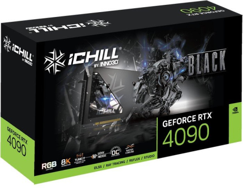 Видеокарта Inno3D GeForce RTX 4090 iChill Black C4090B-246XX-18330005 фото 4