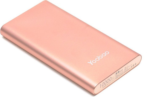 Портативное зарядное устройство Yoobao A1 (розовое золото) фото 5