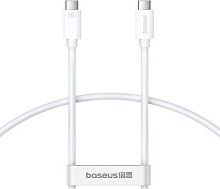 Кабель Baseus Superior Series 2 USB4 Full-Function Fast Charging Cable 240W USB Type-C - USB Type-C (1 м, белый)
