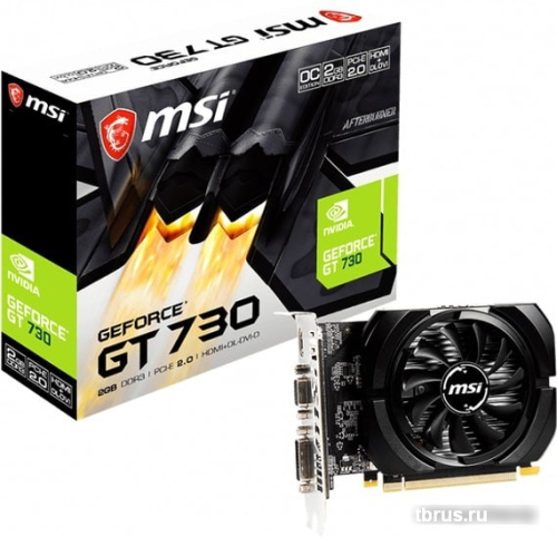 Видеокарта MSI GeForce GT 730 2GB DDR3 N730K-2GD3/OCV5 фото 6