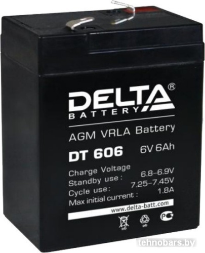 Аккумулятор для ИБП Delta DT 606 (6В/6 А·ч) фото 3
