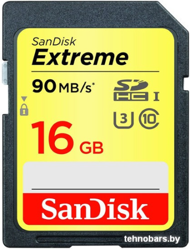 Карта памяти SanDisk Extreme SDHC Class 10 16GB [SDSDXNE-016G-GNCIN] фото 3