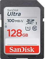 Карта памяти SanDisk Ultra SDXC SDSDUNR-128G-GN6IN 128GB