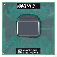Процессор Socket P Intel Core 2 Duo Mobile T9400 2533MHz (Penryn, 6144Kb L2 Cache, 1066 MHz, SLB46) RB