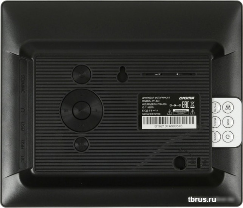 Цифровая фоторамка Digma PF-843 (черный) фото 7
