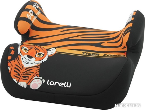 Детское сиденье Lorelli Topo Comfort 2020 (оранжевый тигр) фото 3
