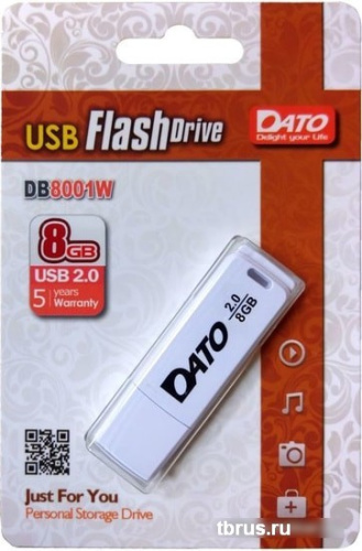 USB Flash Dato DB8001W 8GB (белый) фото 6
