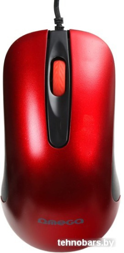 Мышь Omega OM-520 (красный) фото 3