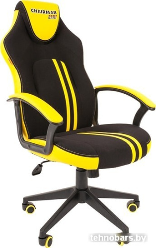 Кресло CHAIRMAN Game 26 (черный/желтый) фото 3