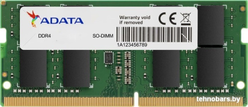 Оперативная память A-Data Premier 16GB DDR4 SODIMM PC4-25600 AD4S3200716G22-SGN фото 3