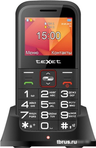 Мобильный телефон TeXet TM-B418 (черный) фото 4