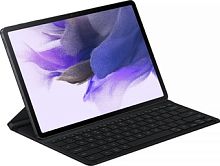 Чехол для планшета Samsung Book Сover Keyboard для Samsung Galaxy Tab S7+/S7 FE (черный)