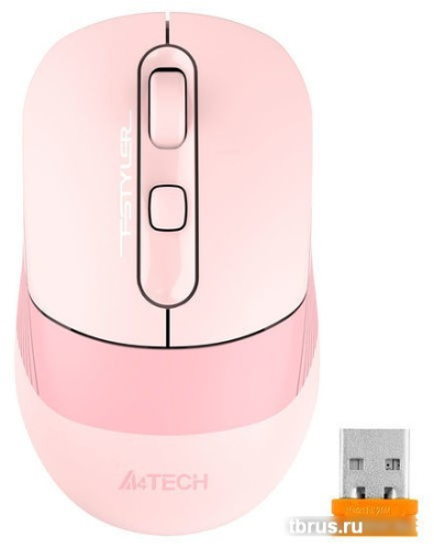 Мышь A4Tech Fstyler FB10C (розовый) фото 4