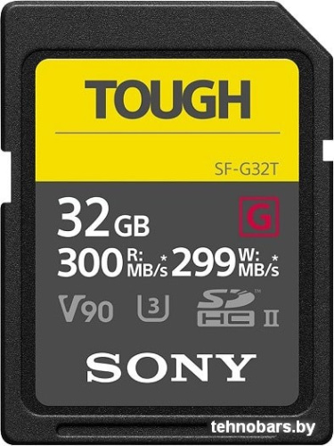 Карта памяти Sony SDHC SF-G32T 32GB фото 3