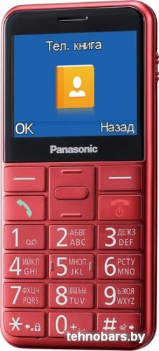 Мобильный телефон Panasonic KX-TU150RU (красный) фото 5