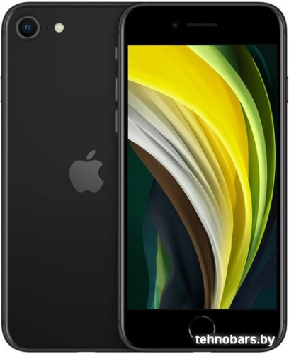 Смартфон Apple iPhone SE 128GB (черный) фото 3