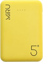 Портативное зарядное устройство Miru LP-3009 (желтый)