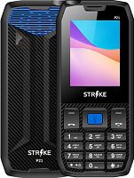 Кнопочный телефон Strike P21 (черный/синий)