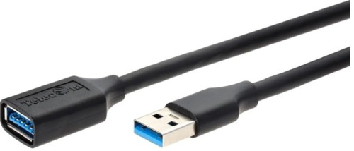 Удлинитель Telecom USB Type-A TUS708-1m (1 м, черный) фото 4