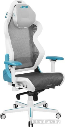 Кресло DXRacer AIR/D7200/WQ.G (белый/голубой) фото 3