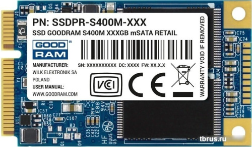 SSD GOODRAM S400M 120GB SSDPR-S400M-120 фото 3