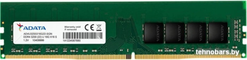 Оперативная память A-Data 16GB DDR4 PC4-25600 AD4U320016G22-SGN фото 3